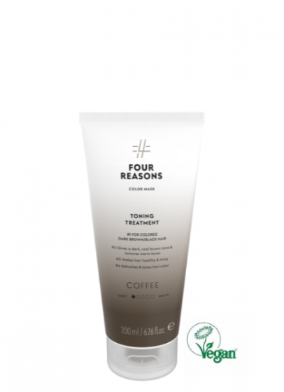 Four Reasons Color Mask Hair Toning Treatment Coffee 200ml